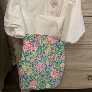 Lilly Pulitzer X Badgley Mischka Claudia size 10